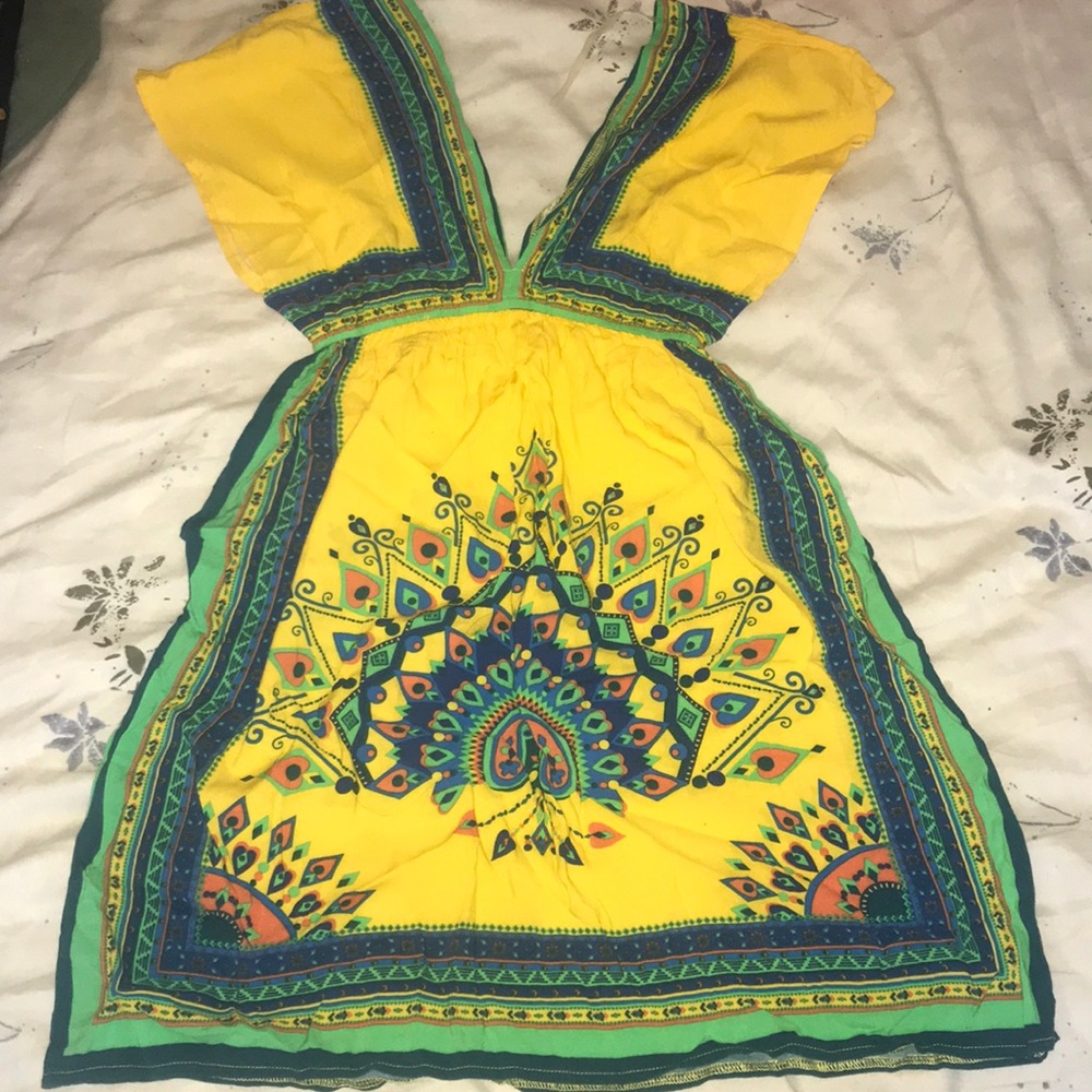 Summer patterned dress